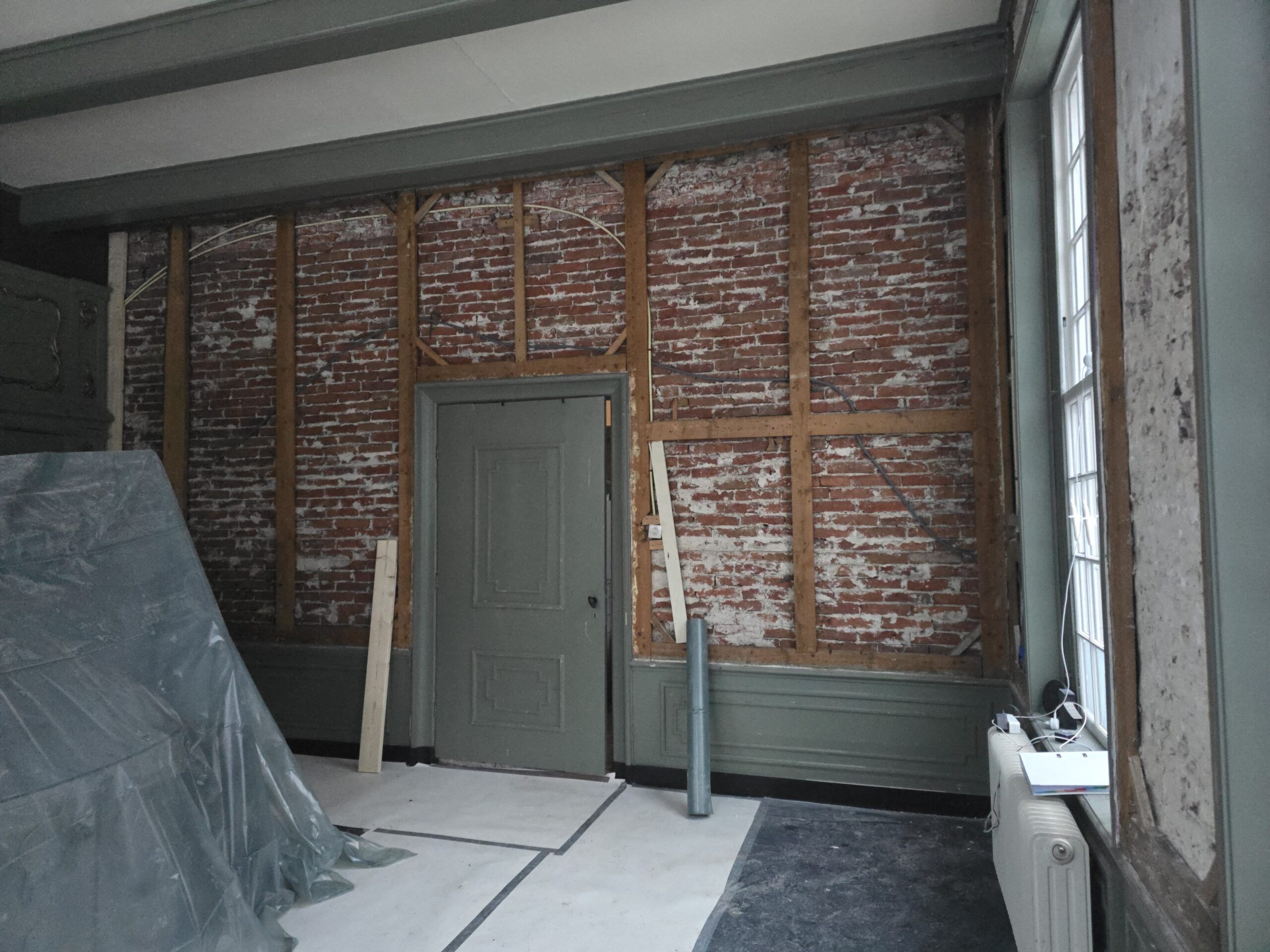 Voortgang renovatie